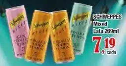 Supermercados Unidos Schweppes mixed oferta