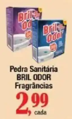 Supermercados Unidos Pedra Sanitária Bril Odor Fragrâncias oferta