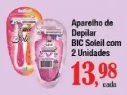 Supermercados Unidos Aparelho de Depilar BIC Soleil oferta