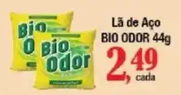 Supermercados Unidos Lã de Aço Bio Odor oferta