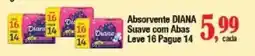 Supermercados Unidos Absorvente diana suave com abas oferta