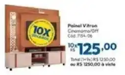 Lojas Becker Painel Vitron Cinamoma/Off oferta