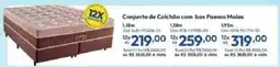 Lojas Becker Conjunto de Colchão com box Paema Molas oferta