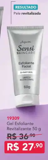 Jequiti Gel Esfoliante Revitalizante oferta