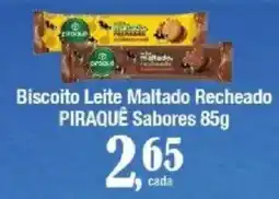 Supermercados Unidos Biscoito Leite Maltado Recheado Piraquê oferta