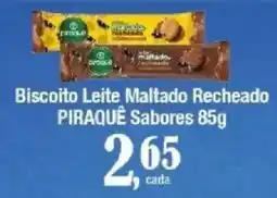 Supermercados Unidos Biscoito Leite Maltado Recheado Piraquê Sabores oferta