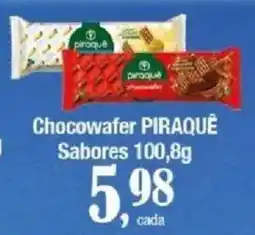 Supermercados Unidos Chocowafers Piraquê oferta
