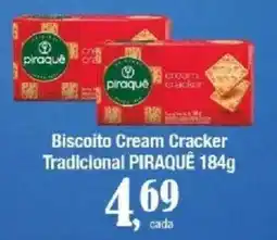 Supermercados Unidos Biscoito cream cracker tradicional piraquê oferta