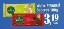 Supermercados Unidos Wafer piraquê oferta