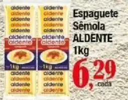 Supermercados Unidos Espaguete Sêmola Aldente oferta