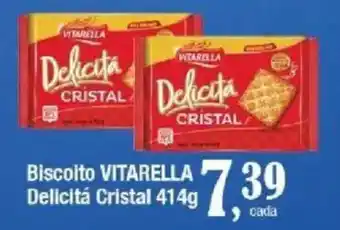 Supermercados Unidos Biscoito vitarella delicita cristal oferta