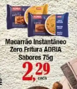 Supermercados Unidos Macarrão instantâneo zero fritura adria oferta
