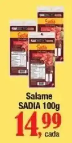 Supermercados Unidos Salame sadia oferta