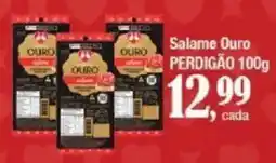 Supermercados Unidos Salame ouro oferta