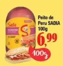 Supermercados Unidos Peito de Peru Sadia oferta