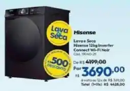 Lojas Becker Hisense Inverter Connect Wi-Fi Noir oferta