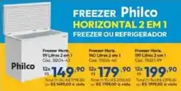 Lojas Becker Freezer horiz oferta