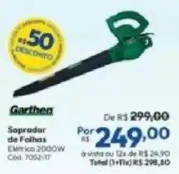 Lojas Becker Soprador de Folhas oferta