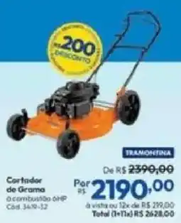 Lojas Becker Cortador de Grama oferta
