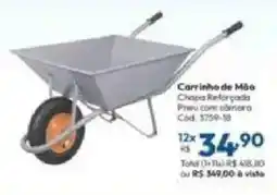 Lojas Becker Carrinho de mão oferta