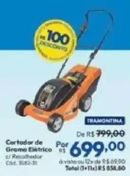 Lojas Becker Cortador de Grama Elétrico oferta