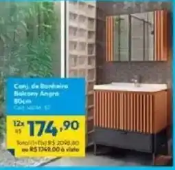 Lojas Becker Conj. de Banheira Balcony Angro oferta