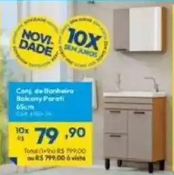 Lojas Becker Conj de Banheira Balcony Parati oferta