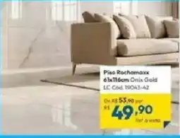 Lojas Becker Piso rochamask onix gold oferta