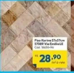 Lojas Becker Piso Korina oferta