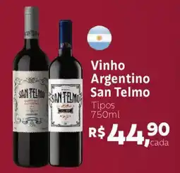 Supermercados Mateus Vinho Argentino San Telmo oferta