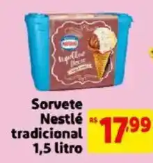 Mercado Extra Sorvete Nestlé tradicional oferta