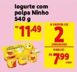 Mercado Extra Logurte com polpa ninho oferta