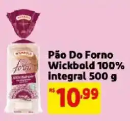 Mercado Extra Pão do forno wickbold 100% integral oferta