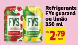 Mercado Extra Refrigerante Fys guaraná ou limão oferta