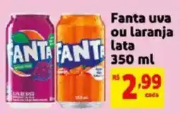 Mercado Extra Fanta uva ou laranja oferta