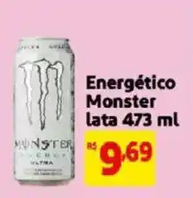 Mercado Extra Energético Monster oferta