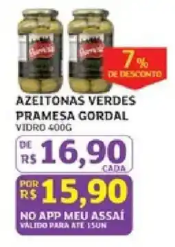 Assaí Atacadista azeitonas verdes pramesa gordal oferta