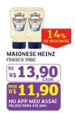 Assaí Atacadista Maionese heinz oferta