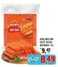 Supermercado Estrela Azul Salsicha hot dog seara oferta