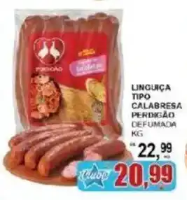 Supermercado Estrela Azul Linguiça calabresa perdigão oferta