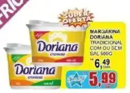 Supermercado Estrela Azul Margarina doriana tradicional com ou sem sal oferta