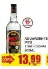 Supermercado Estrela Azul Aguardente Pitu Tradicional oferta