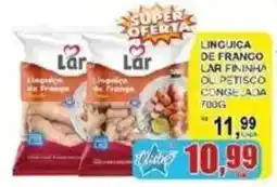 Supermercado Estrela Azul Linguiça de frango lar oferta