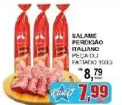 Supermercado Estrela Azul Salame perdigão italiano oferta