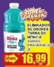 Supermercado Estrela Azul Eliminador de odores turma da mônica oferta