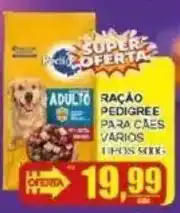 Supermercado Estrela Azul Ração pedigree para cães vários tipos oferta