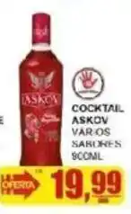 Supermercado Estrela Azul Cocktail askov varios sabores oferta