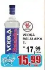 Supermercado Estrela Azul Vodka balalaika oferta