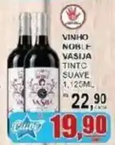 Supermercado Estrela Azul vinho nobre vasija tinto suave oferta