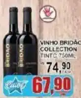 Supermercado Estrela Azul Vinho bridão collection tinto oferta